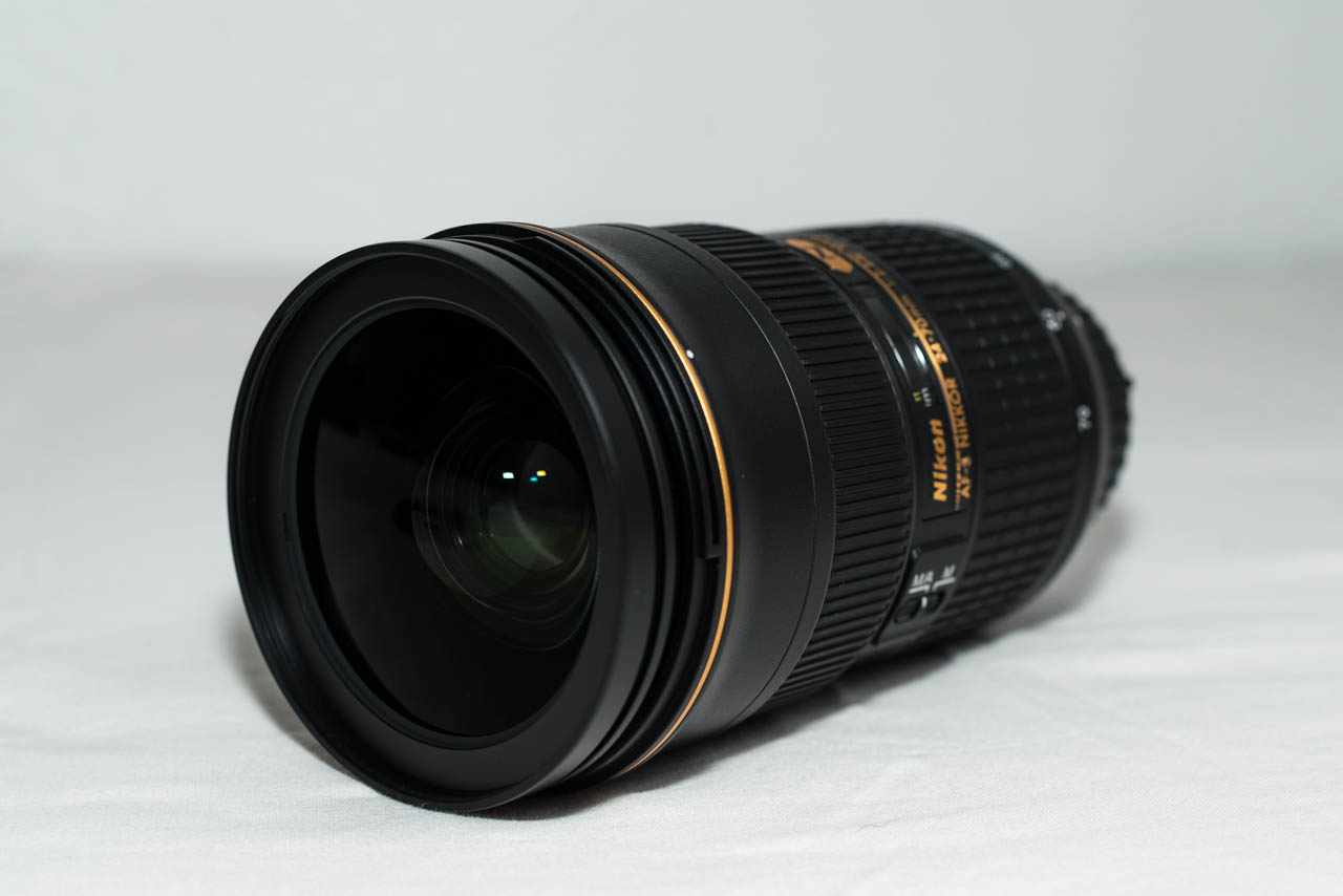 Zoom vhbw Bague de Mise au Point en Caoutchouc 20mm Compatible avec Nikon AF-S Nikkor 24-70mm f/2.8G Ed Objectif de Camera antiglisse