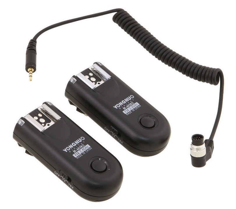 4 Uds transceptor Yongnuo RF 603 II inalámbrico disparador de Flash