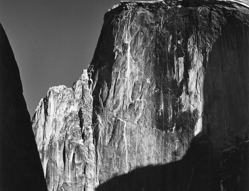 Moon and Half Dome