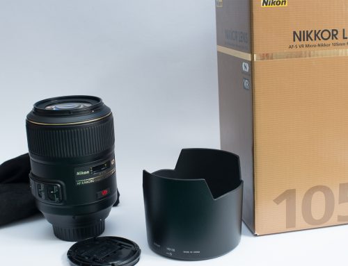 Nikon AF-S 105mm VR – VENDU