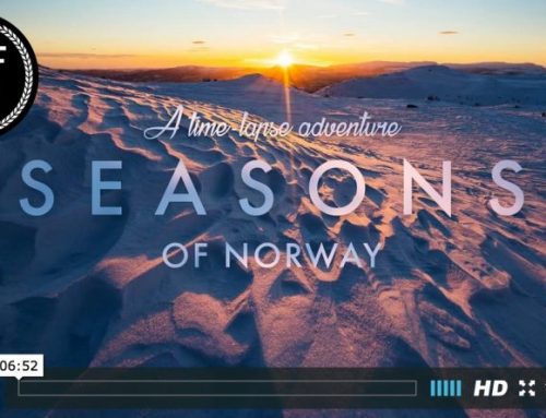 Time-lapse magnifique sur la Norvège