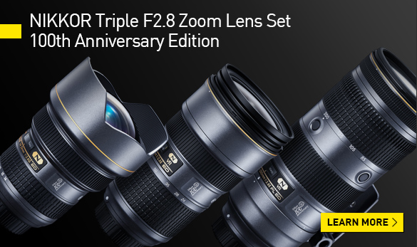 NIKKOR Triple F2.8 Zoom Lens Set 100th Anniversary Edition